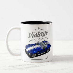 Vintage Kobra Zweifarbige Tasse