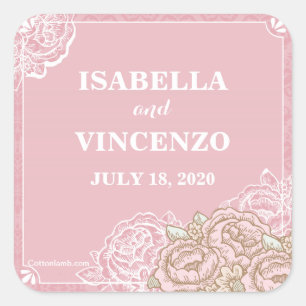 Vintage Kohl-Rose Stickers