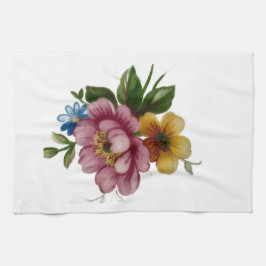 Vintage-Kohlrose-Eleganz Küchentücher