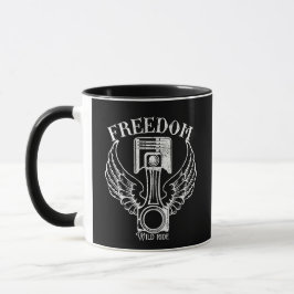 Vintage Kolbenrücklaufflügel Tasse