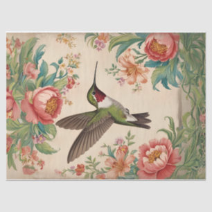 Vintage Kolibri-Decoupage-Tissue-Papier Seidenpapier