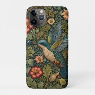 Vintage Kolibri Kunst botanisch Boho Chic Case-Mate iPhone Hülle
