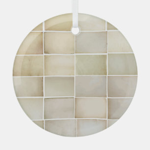 Vintage-Kollektion: altes Papierset. Ornament Aus Glas