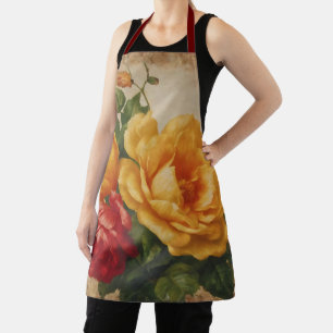 Vintage Kollektion Wasserfarben Schürze