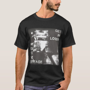Vintage Komm Rein, Verlierer, Wir Gehen Ins Colleg T-Shirt