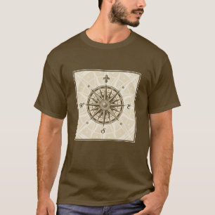 Vintage Kompassrose T-Shirt