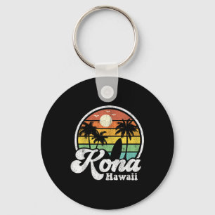Vintage Kona Strand Hawaii Surfen Hawaiian Surfen Schlüsselanhänger