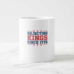 Vintage-Könige-Ablehnung seit 1776 klassischer Sti Jumbo-Tasse