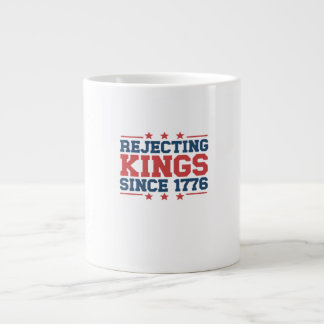 Vintage-Könige-Ablehnung seit 1776 klassischer Sti Jumbo-Tasse