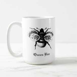 Vintage Königin Biene Tasse