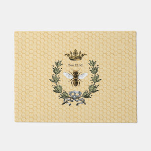 Vintage Königin-Bienen-Art Fußmatte