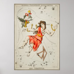 Vintage Konstellation Poster