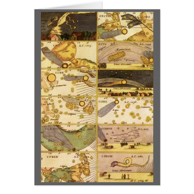 Vintage Konstellationen, antike Astronomie und Ste (Vorne)