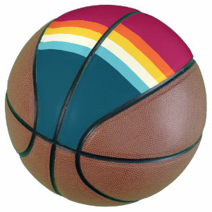 Vintage-Kontrast Basketball