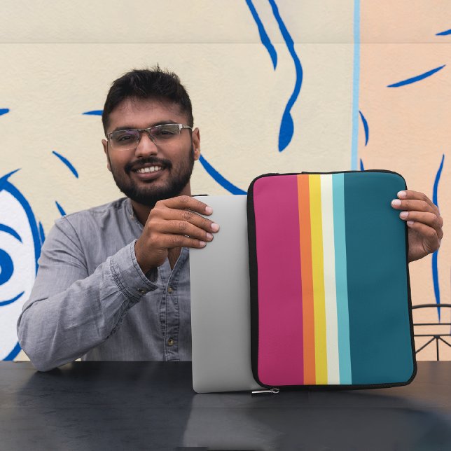 Vintage-Kontrast Laptopschutzhülle (Von Creator hochgeladen)
