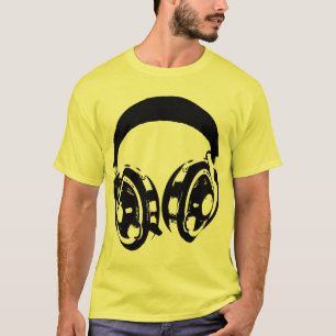 Vintage Kopfhörer T-Shirt