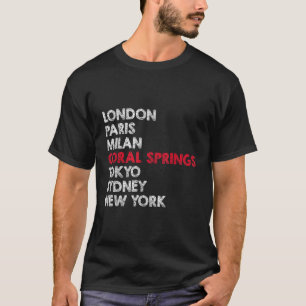 Vintage Korallenflorid mit Heimat T-Shirt