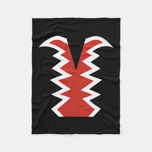 Vintage Kostüme fliegende Affen Kostüm Oz Hallowee Fleecedecke (Vorderseite)