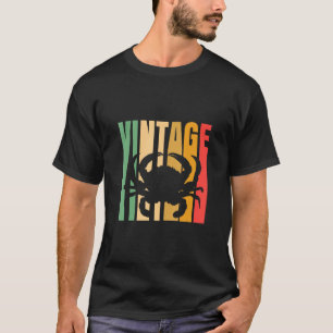 Vintage Krabbenjäger Krabben Süchtiger Krabbenfisc T-Shirt