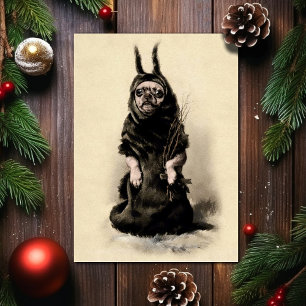 Vintage Krampus-Hund Weihnachten
