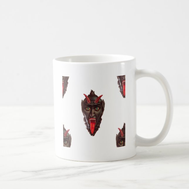 vintage Krampus Tasse (Rechts)