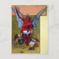 Vintage Krampus Zucht