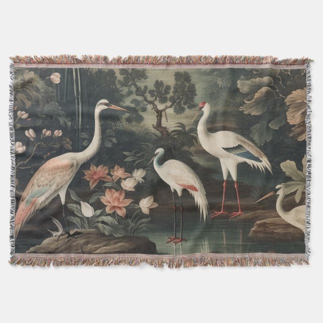 Vintage Krane und Paläste in den Tropen Decke (Vorderseite)