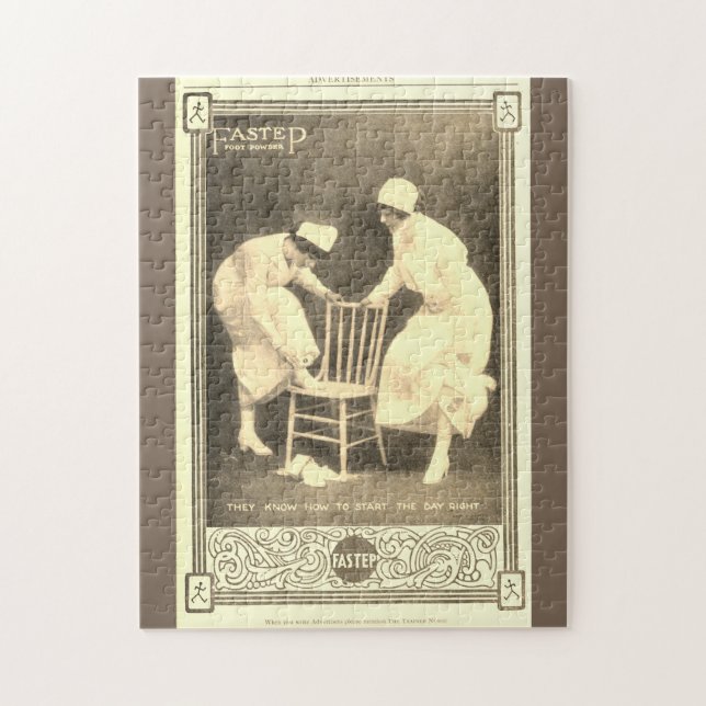 Vintage Krankenschwester Puzzle (Vertikal)