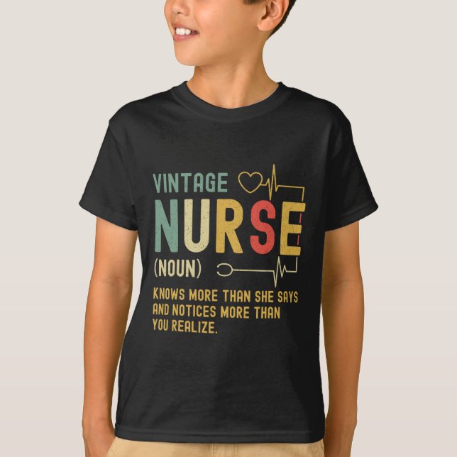Vintage Krankenversicherung Definition Funny Regis T-Shirt (Vorderseite)