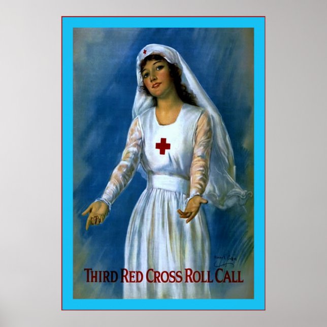 Vintage Krankenversicherung Poster (Vorne)