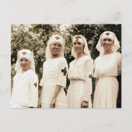 Vintage Krankenversicherung Postkarte