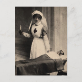 Vintage Krankenversicherung Postkarte