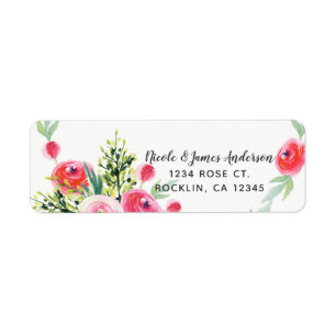 Vintage Kranz Floral Aquarell Brautparty