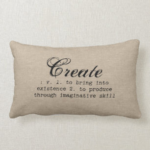 Vintage Kreation Definition rustikal gürtelbraun b Lendenkissen