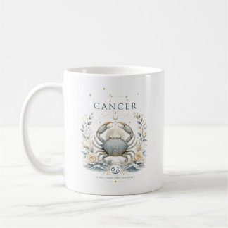 Vintage Krebs Zodiac Astrologie Horoskop Zeichen Kaffeetasse