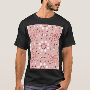 Vintage Kreise: Nahtloser geometrischer Arm. T-Shirt