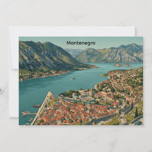 Vintage-Kreuzfahrt durch die Bucht von Kotor und d Einladung