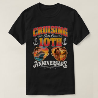 Vintage-Kreuzfahrt zu unserem 10. Jubiläum T-Shirt