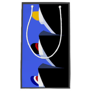 Vintage Kreuzfahrtschiffe Art Deco Poster Kleine Geschenktüte