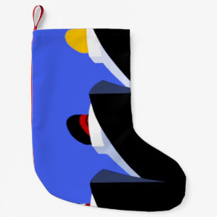 Vintage Kreuzfahrtschiffe Art Deco Poster Kleiner Weihnachtsstrumpf