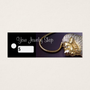 Vintage Kristall Lion Jewelry Price Tags