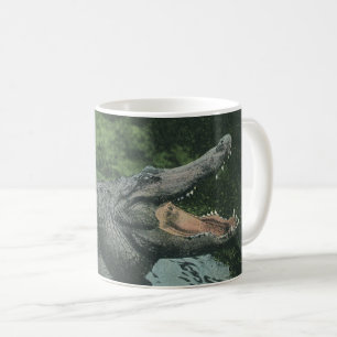 Vintage Krokodile Reptilien, Meerestierleben Tasse