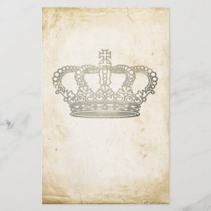 Vintage Krone Briefpapier