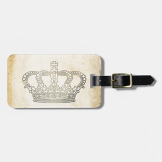 Vintage Krone Gepäckanhänger