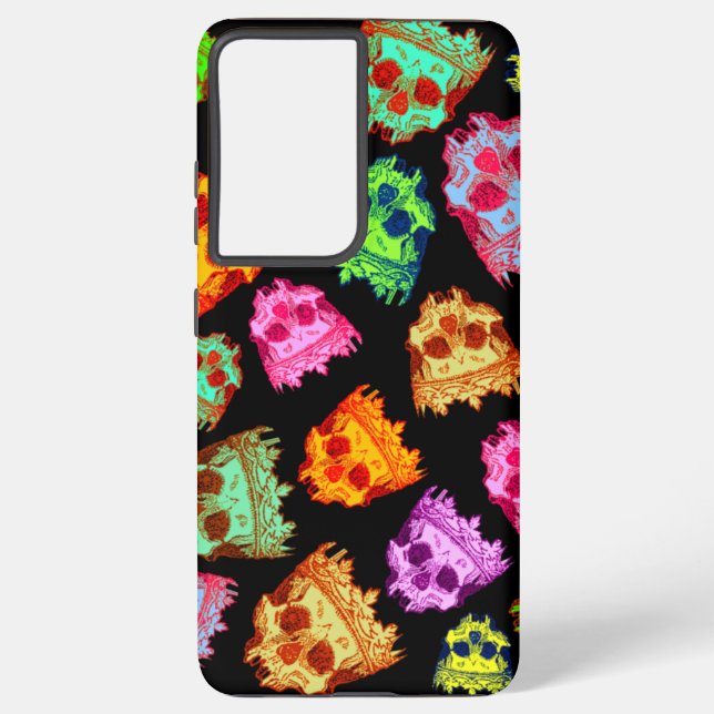 Vintage Kronenschnecken Samsung Galaxy Hülle (Rückseite)