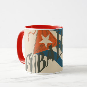 Vintage Kuba-Libre-Reise Tasse