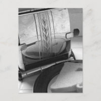 Vintage Küche Toaster Blank Art Postkarte