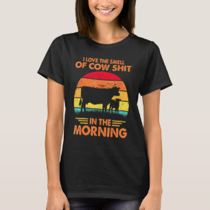 Vintage Kuh Bauer Männer Frauen Rinder T-Shirt