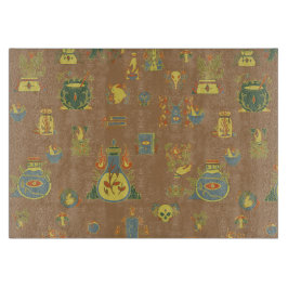 Vintage Kunst der Hexerei Schneidebrett