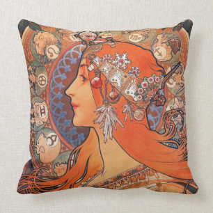 VINTAGE KUNST, Kunst nouveau Kissen
